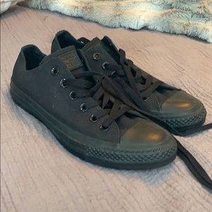 Brand new black Converse unisex size women’s 9